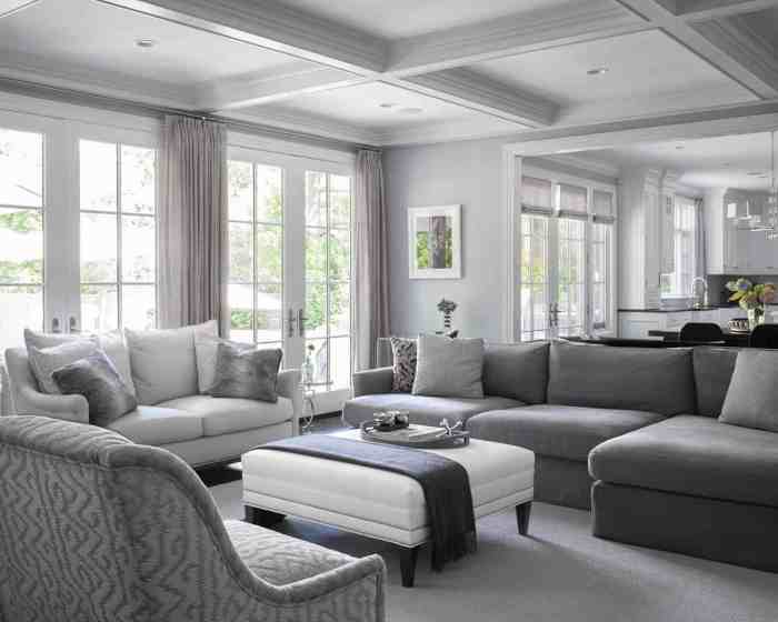 How to decorate gray living room