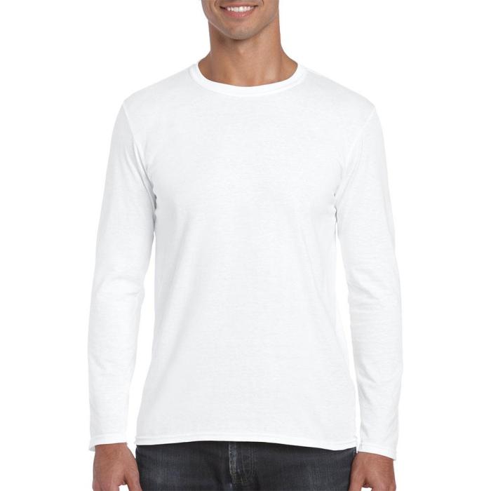 Men's white dress shirt long sleeve