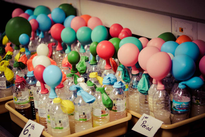 How to make helium decoration