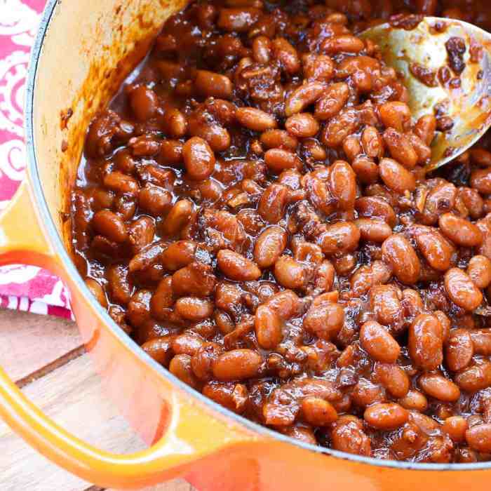 How to cook baked beans western style