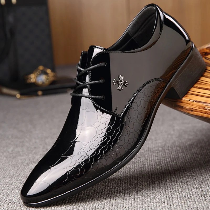 Pointed dress shoes men