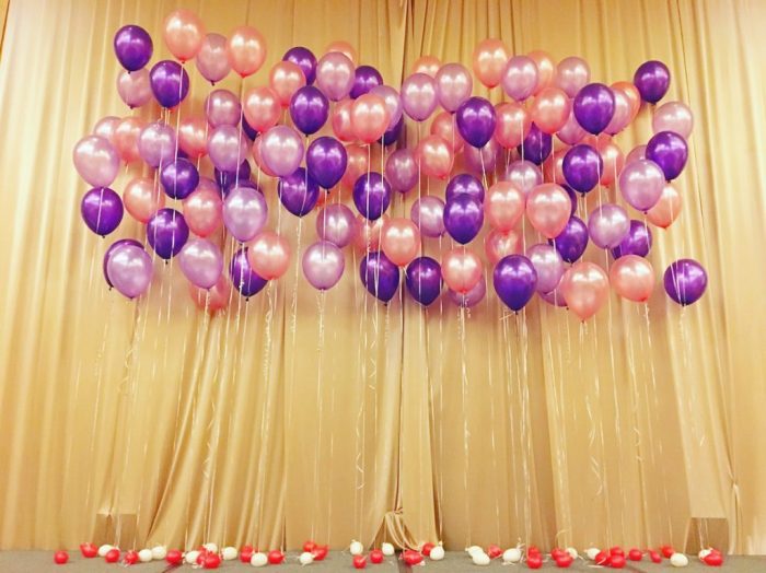 Balloons decoration balloon room helium simple styling service filled experience create decor