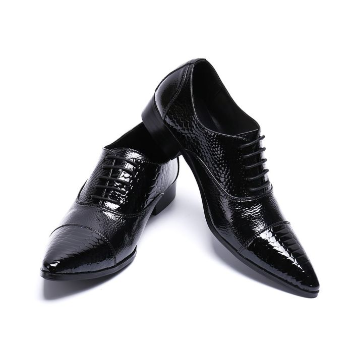 Pointed dress shoes men