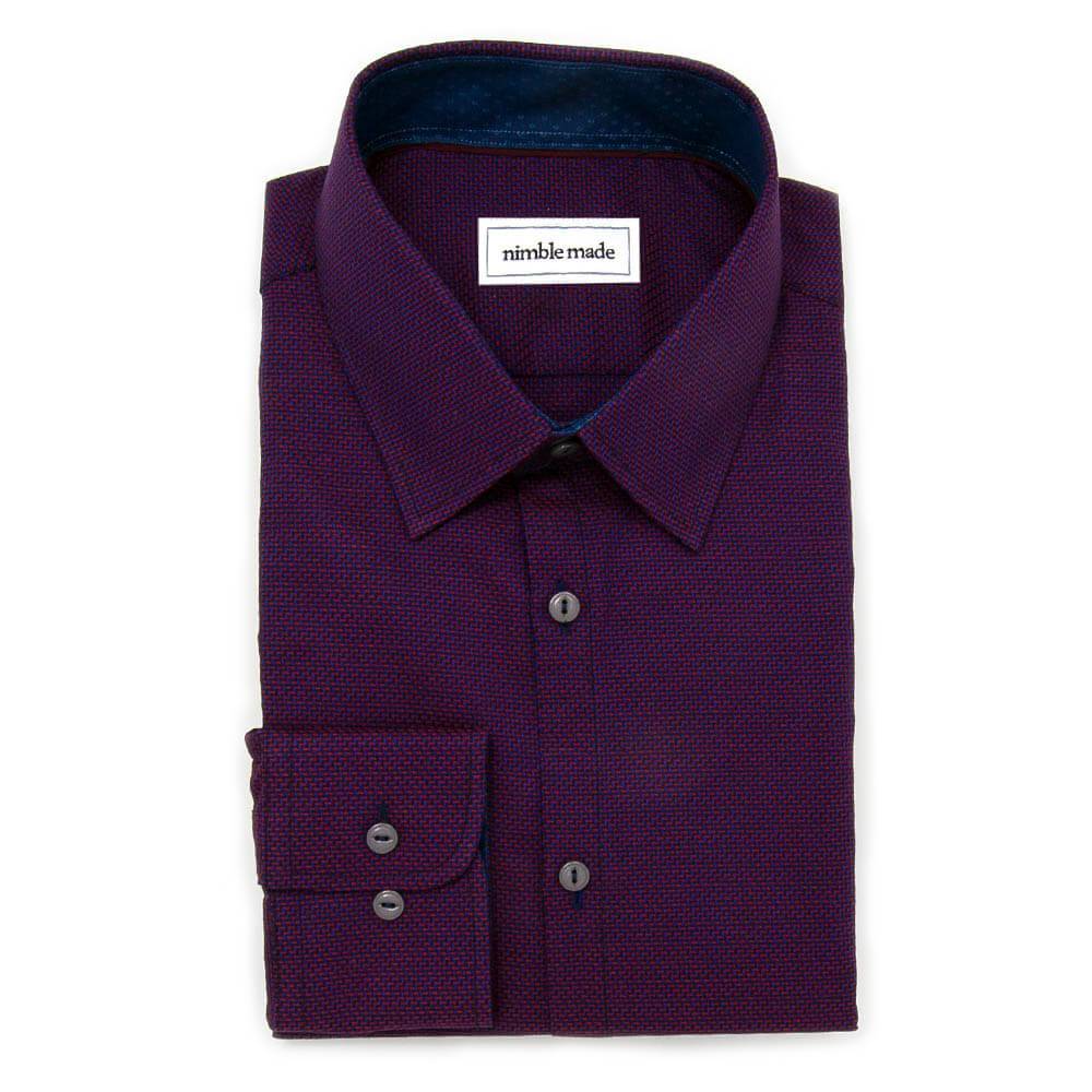 Purple dress shirts men