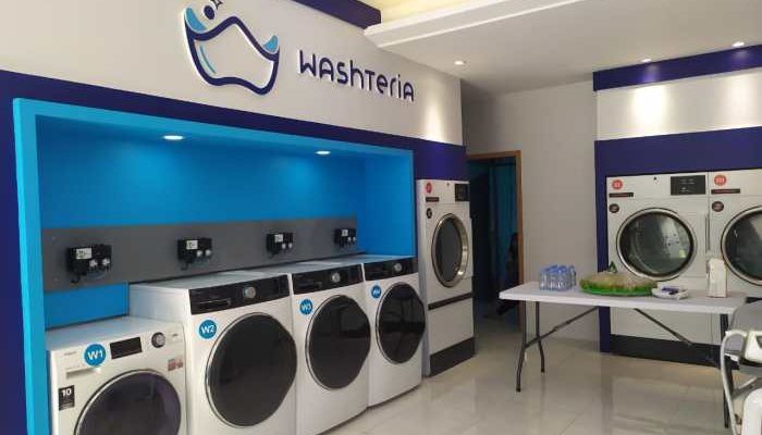 Desain Interior Laundry Kiloan Modern