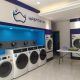 Desain interior laundry kiloan